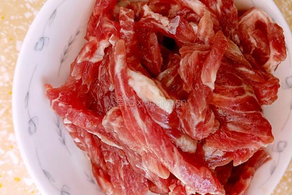 彩椒芹菜炒肉丝的做法图解3