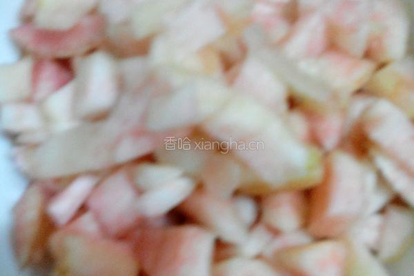 蜜桃牛奶汁的做法图解2