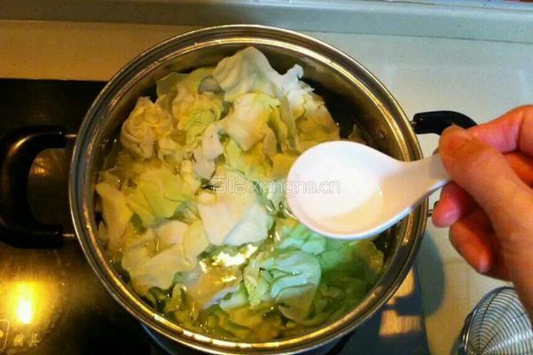 糖醋卷心菜的做法图解5