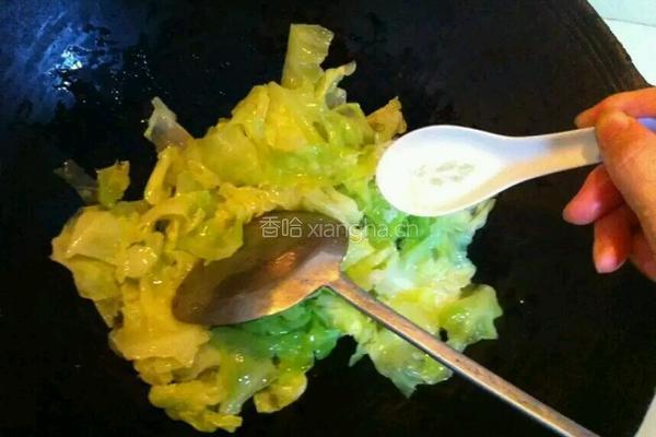 糖醋卷心菜的做法图解11
