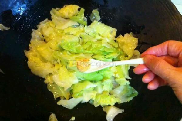 糖醋卷心菜的做法图解13
