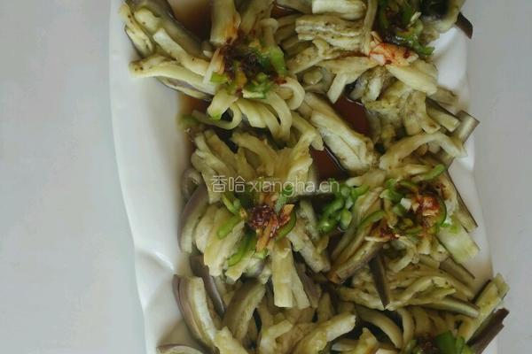 清蒸菊花茄的做法图解5