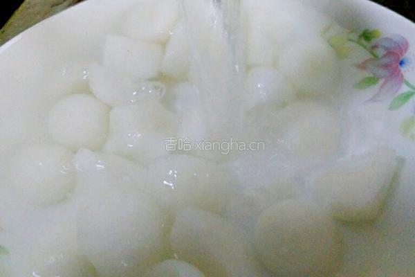 肉丸子包白萝卜的做法图解6
