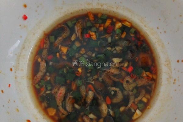 虾米拌粉的做法图解1