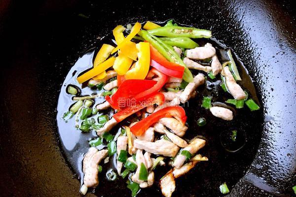 彩椒过油土豆条的做法图解7