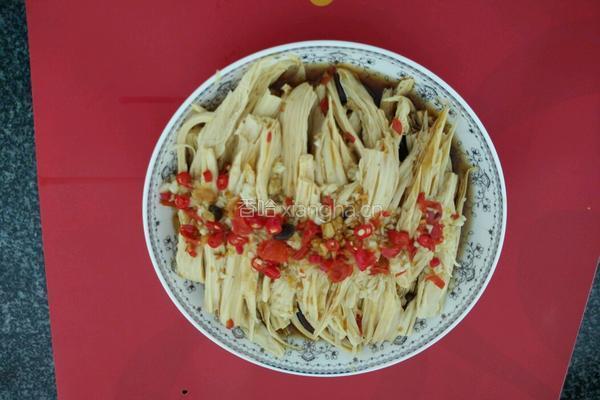 凉拌腐竹的做法图解4
