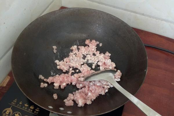 肉沫豆腐汤的做法图解3
