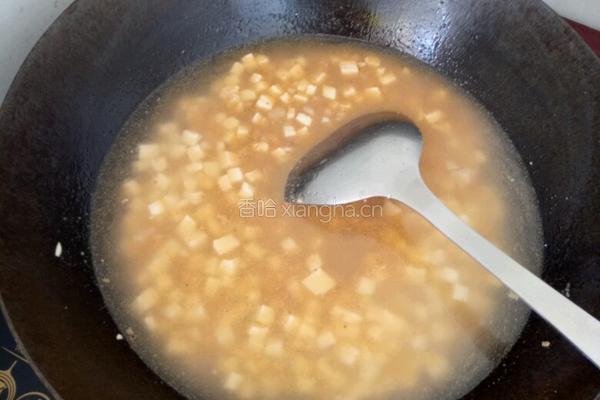 肉沫豆腐汤的做法图解7