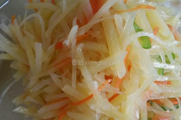 炝拌土豆丝的做法图解7