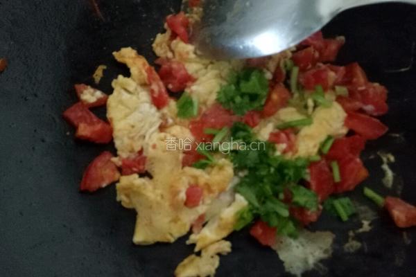 圣女果杂蔬鸡蛋炒饭的做法图解7
