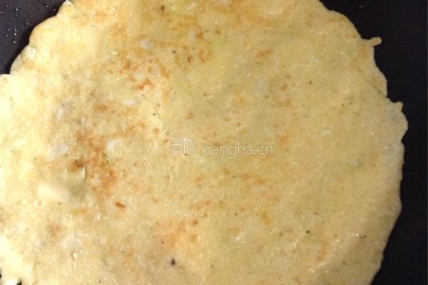 卷心菜鸡蛋煎饼的做法图解7