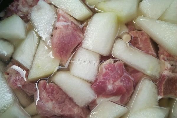菇香冬瓜炖排骨的做法图解2