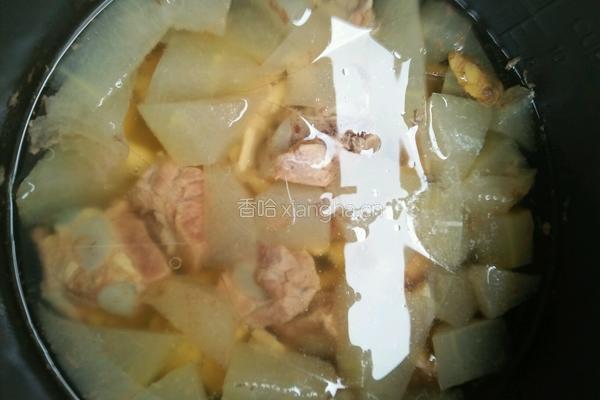 菇香冬瓜炖排骨的做法图解4