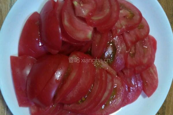 糖拌西红柿的做法图解2