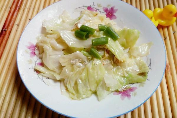 手撕卷心菜的做法图解6