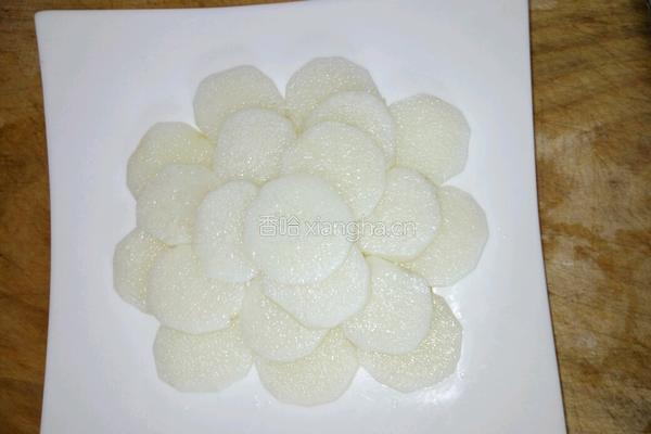 玫瑰糖淋山药的做法图解3