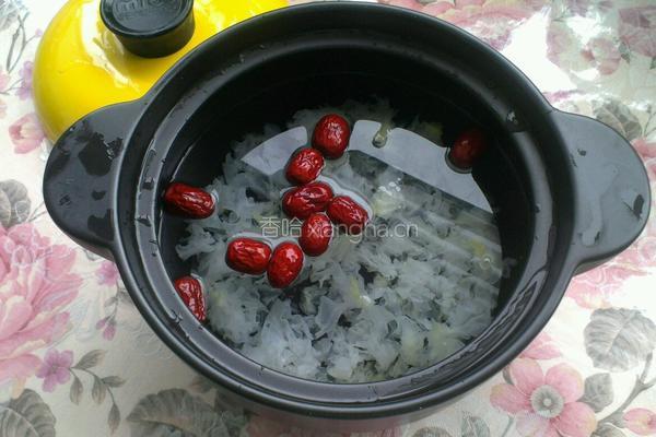 木瓜银耳羹的做法图解3