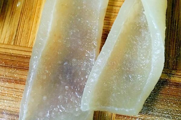 彩椒炒肉皮的做法图解2