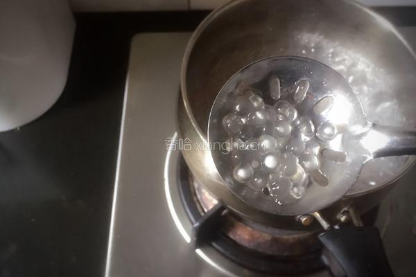 椰奶水果西米露的做法图解5