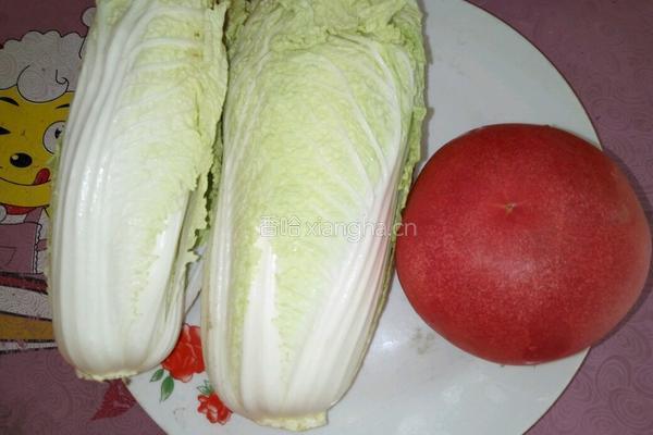 茄汁娃娃菜的做法图解1
