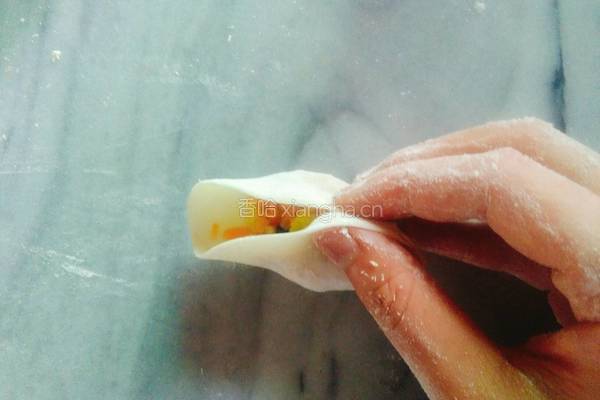 卷心菜素馅蒸饺子的做法图解10