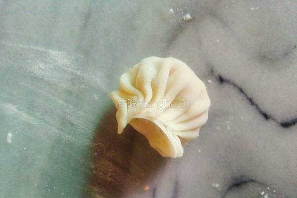 卷心菜素馅蒸饺子的做法图解14