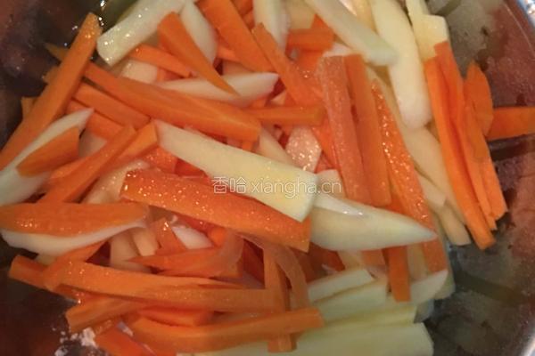 胡萝卜土豆饼的做法图解6