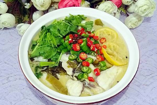 柠檬酸菜鱼的做法图解9