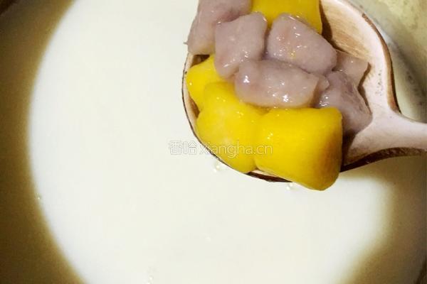 牛奶南芋西米露的做法图解9