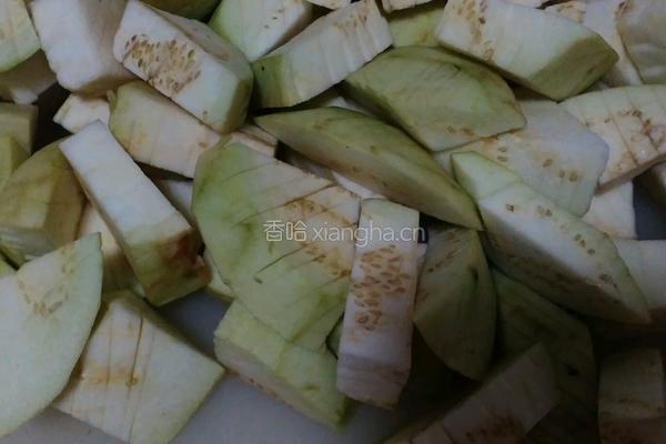 家常烧茄子的做法图解3