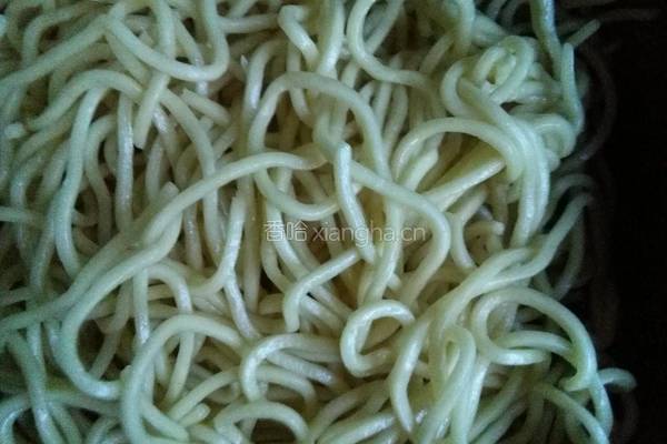 炒面的做法图解4