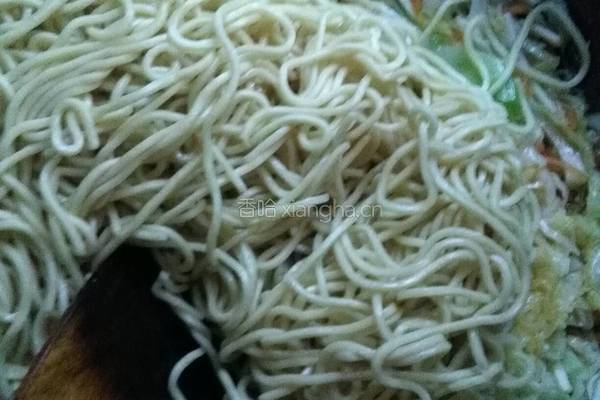 炒面的做法图解7