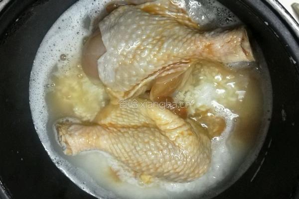 电饭锅鸡腿饭的做法图解4