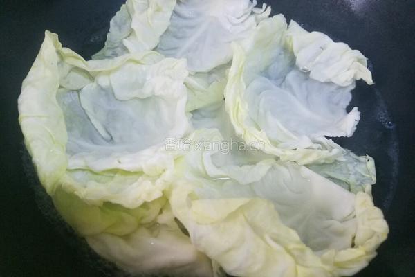 卷心菜卷腊肉的做法图解6