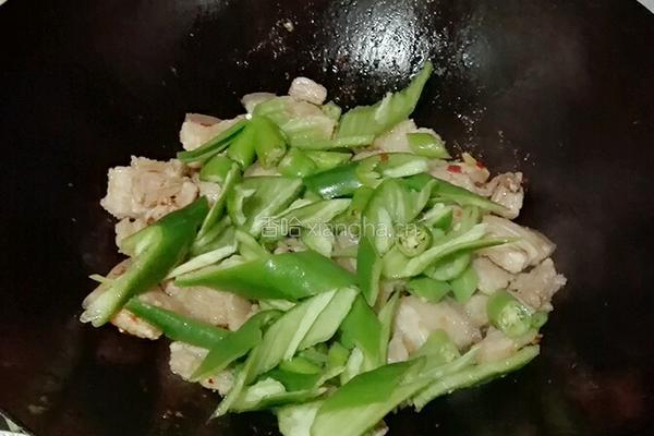 蒜苗小炒肉的做法图解8