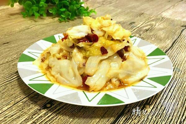 炝莲白的做法图解8