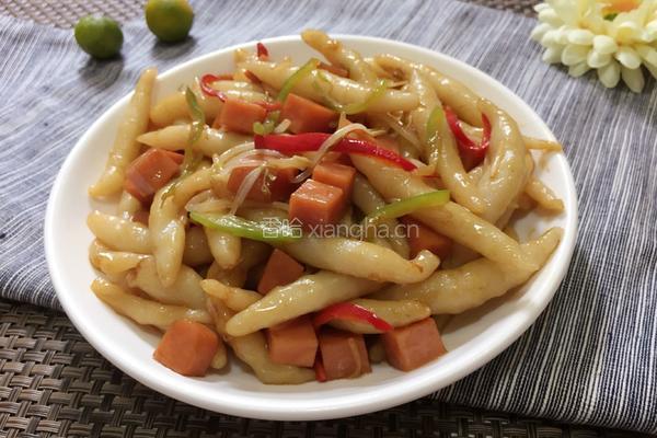 绿豆芽炒粉虫的做法图解9