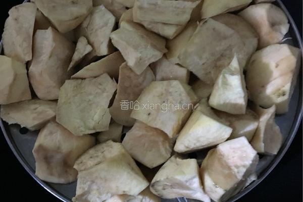 红薯糯米糕的做法图解1
