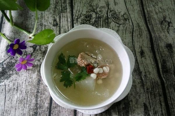 冬瓜薏米排骨汤