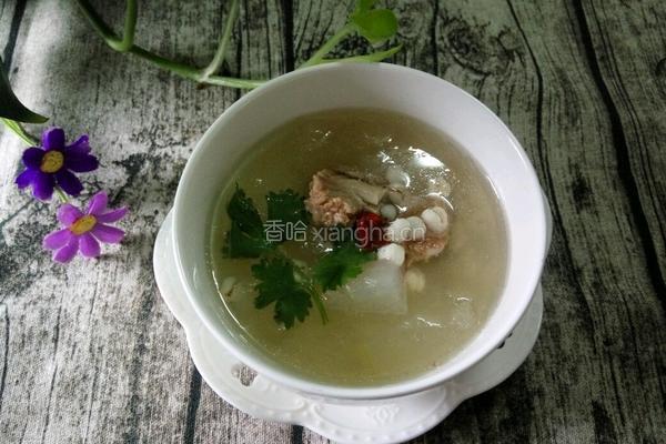 冬瓜薏米排骨汤的做法图解5