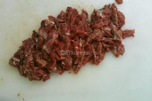 豆角炒牛肉的做法图解1