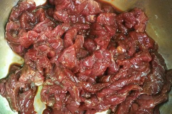 豆角炒牛肉的做法图解2