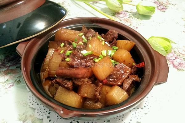 牛肉炖萝卜的做法图解8