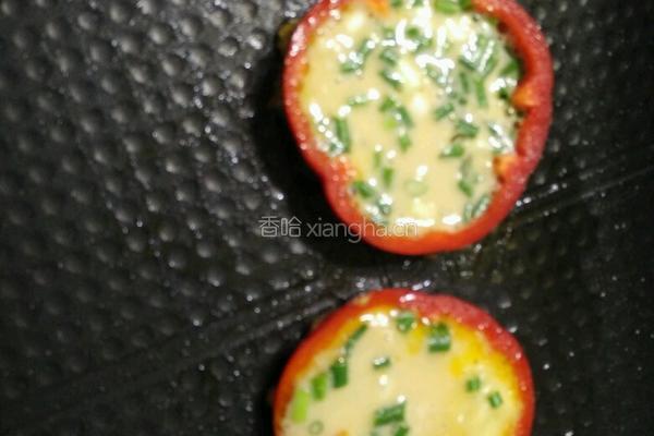 彩椒鸡蛋饼的做法图解5