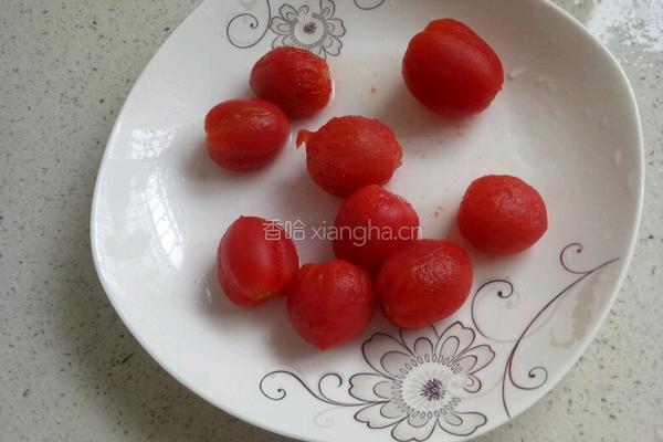 圣女果蜂蜜糖水的做法图解3