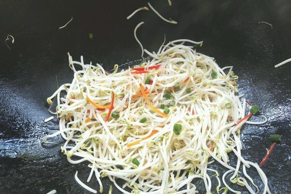 炒绿豆芽的做法图解5