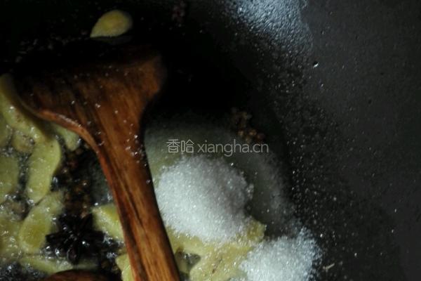 菠萝红烧肉的做法图解4