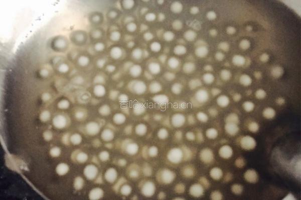 哈密瓜酸奶西米露的做法图解7
