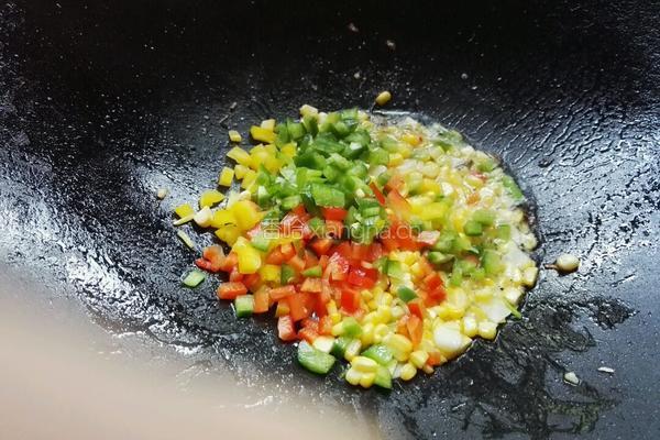 彩椒炒玉米的做法图解6