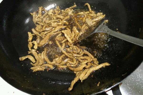 彩椒肉丝的做法图解3